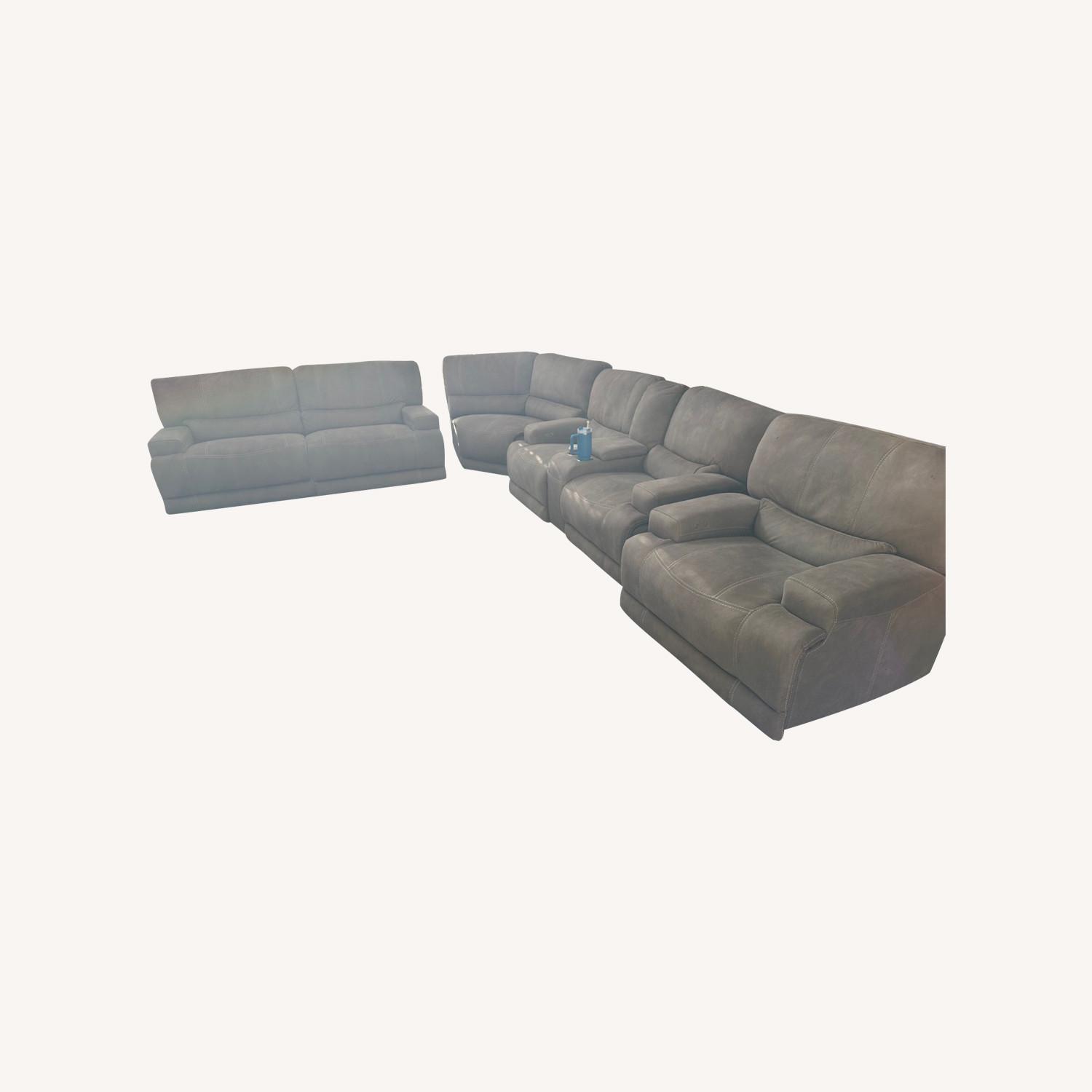Warrendale 4 Pc Power Reclining Sectional - image-0