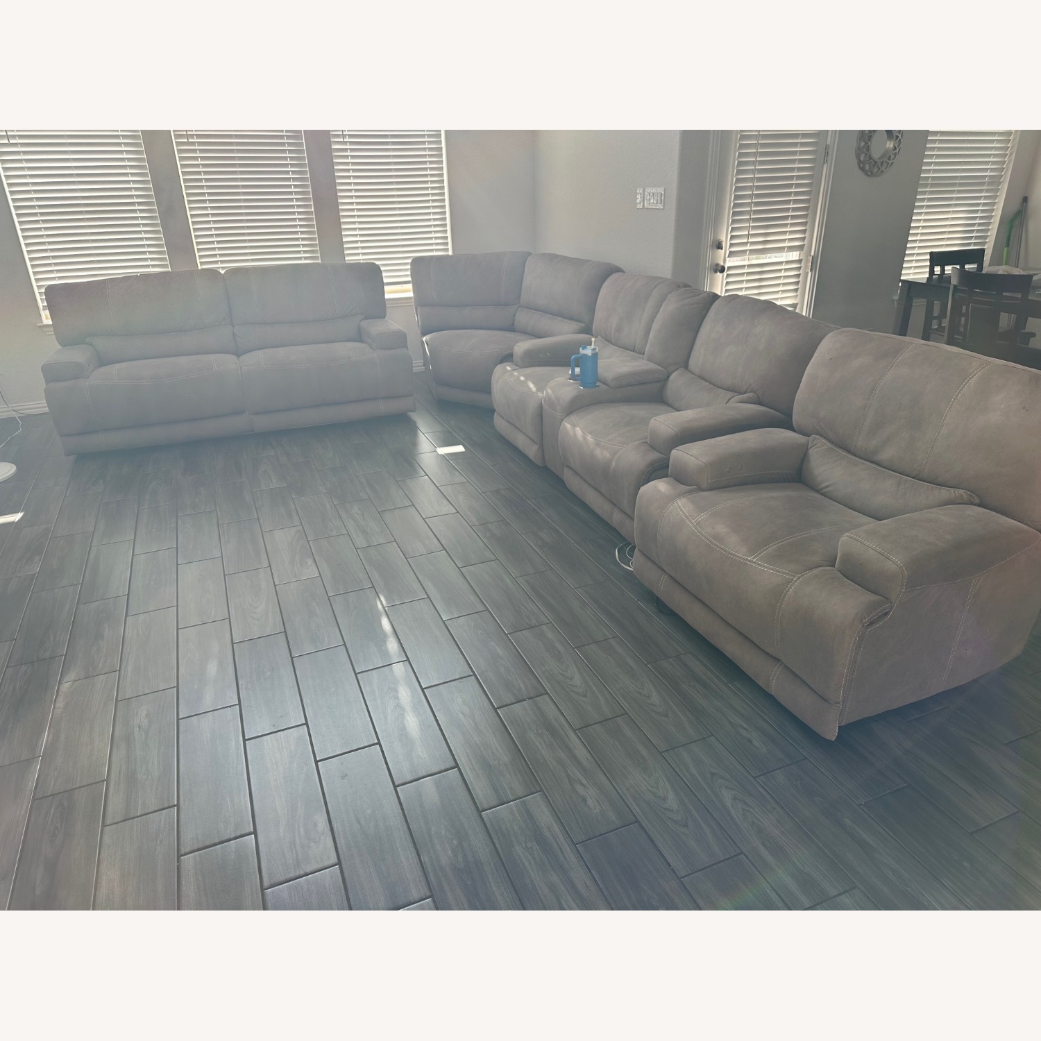 Warrendale 4 Pc Power Reclining Sectional - image-1