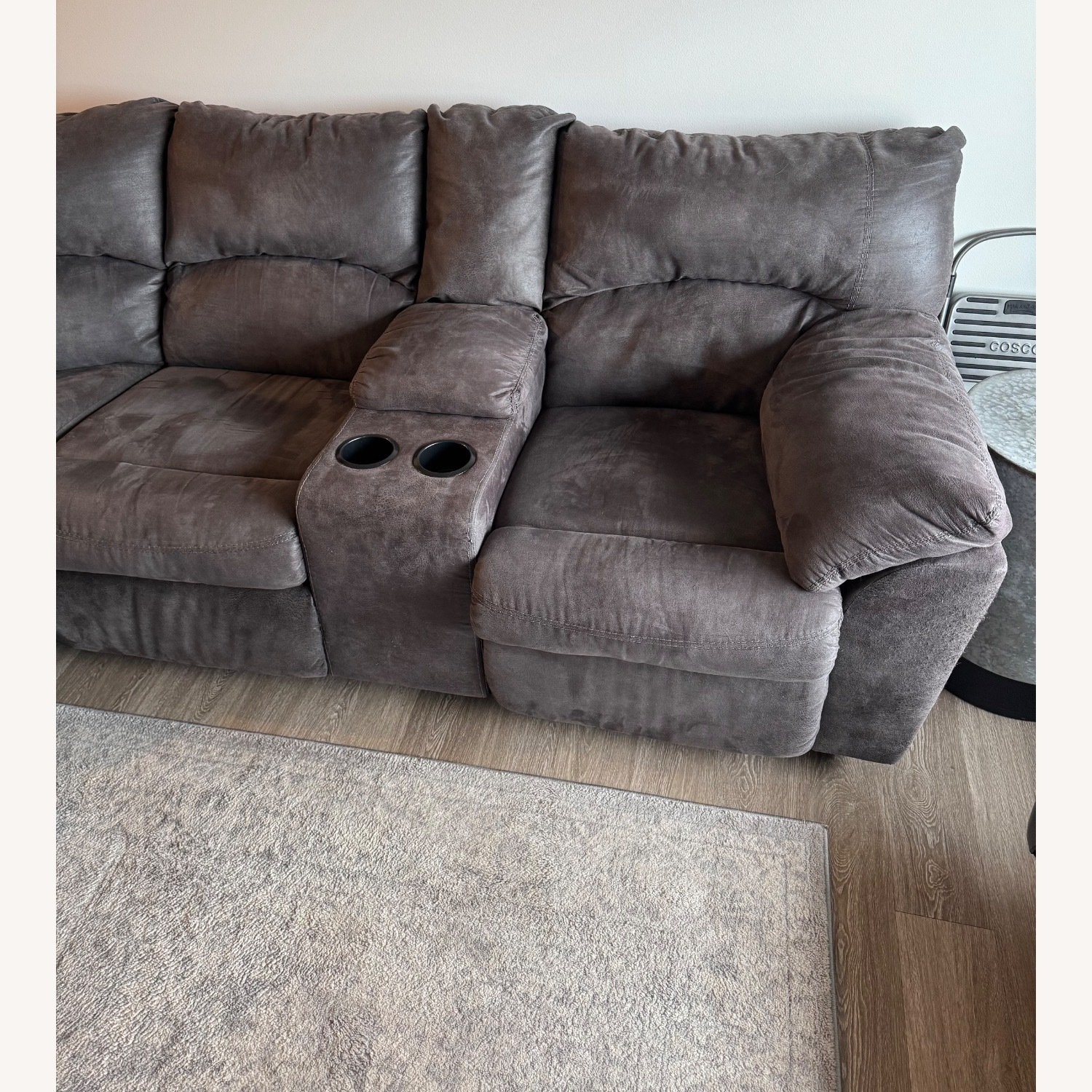 Double Reclining Sectional Sofa - image-4