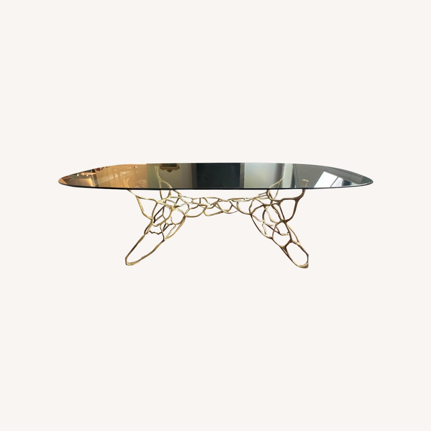 Organic Modernism Bronze Dining Table - image-0