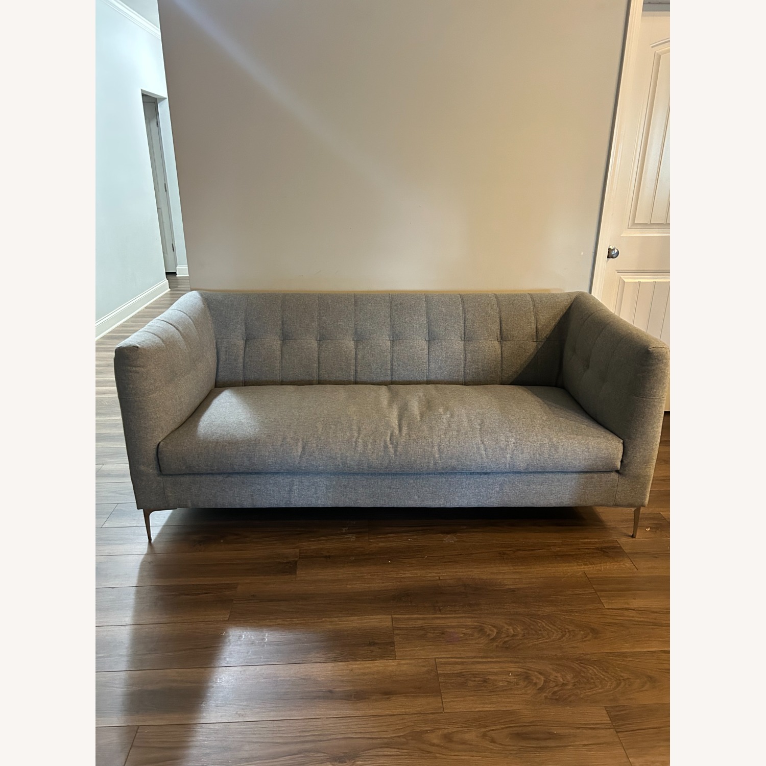 CB2 Holden Grey Tufted Sofa - image-2