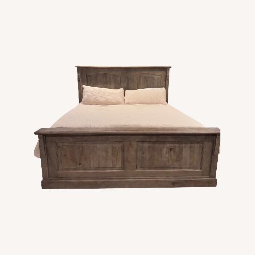 Used Pottery Barn Linden King Bed for sale on AptDeco