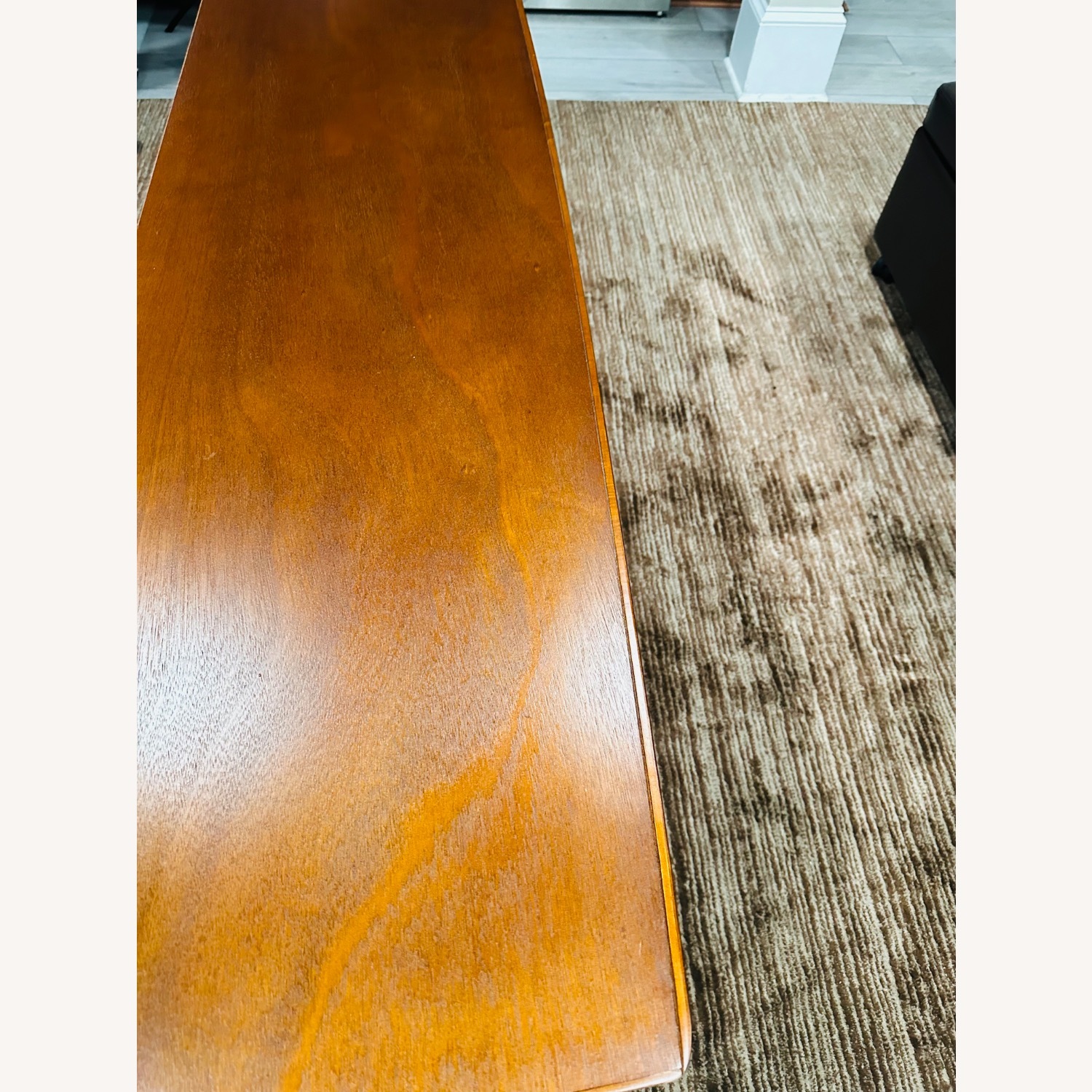 Solid Oak Wood TV Unit  - image-4