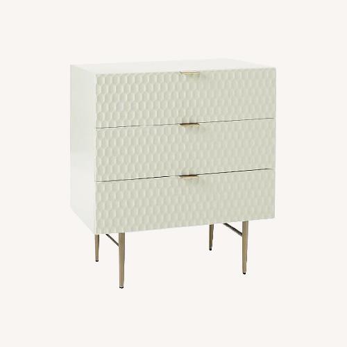 Used West Elm Audrey 3-Drawer Dresser  for sale on AptDeco