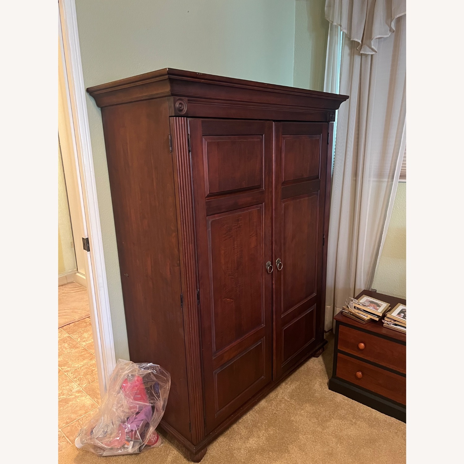 Ethan Allen Office Armoire - image-2