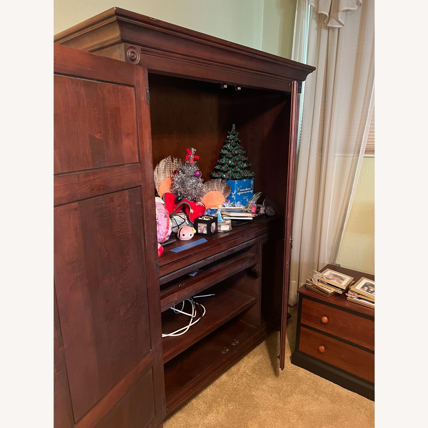 Ethan Allen Office Armoire - image-1