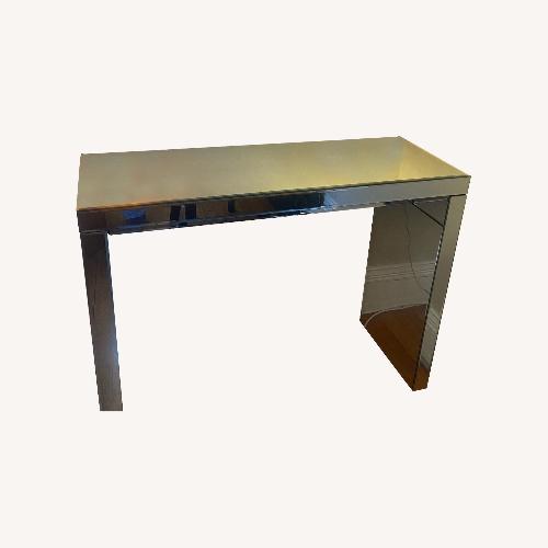 Used Houzz Mirrored Console Table for sale on AptDeco
