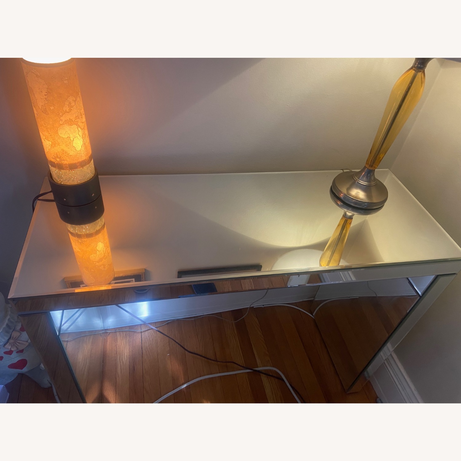 Houzz Mirrored Console Table - image-3