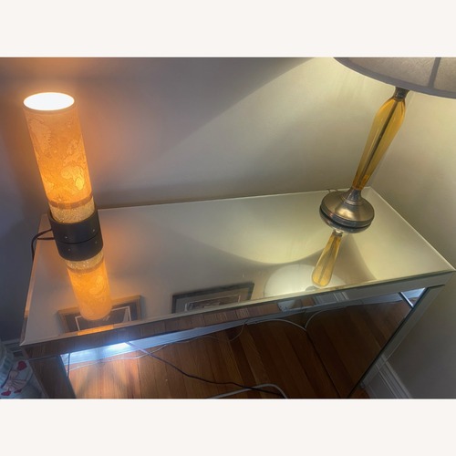 Used Houzz Mirrored Console Table for sale on AptDeco