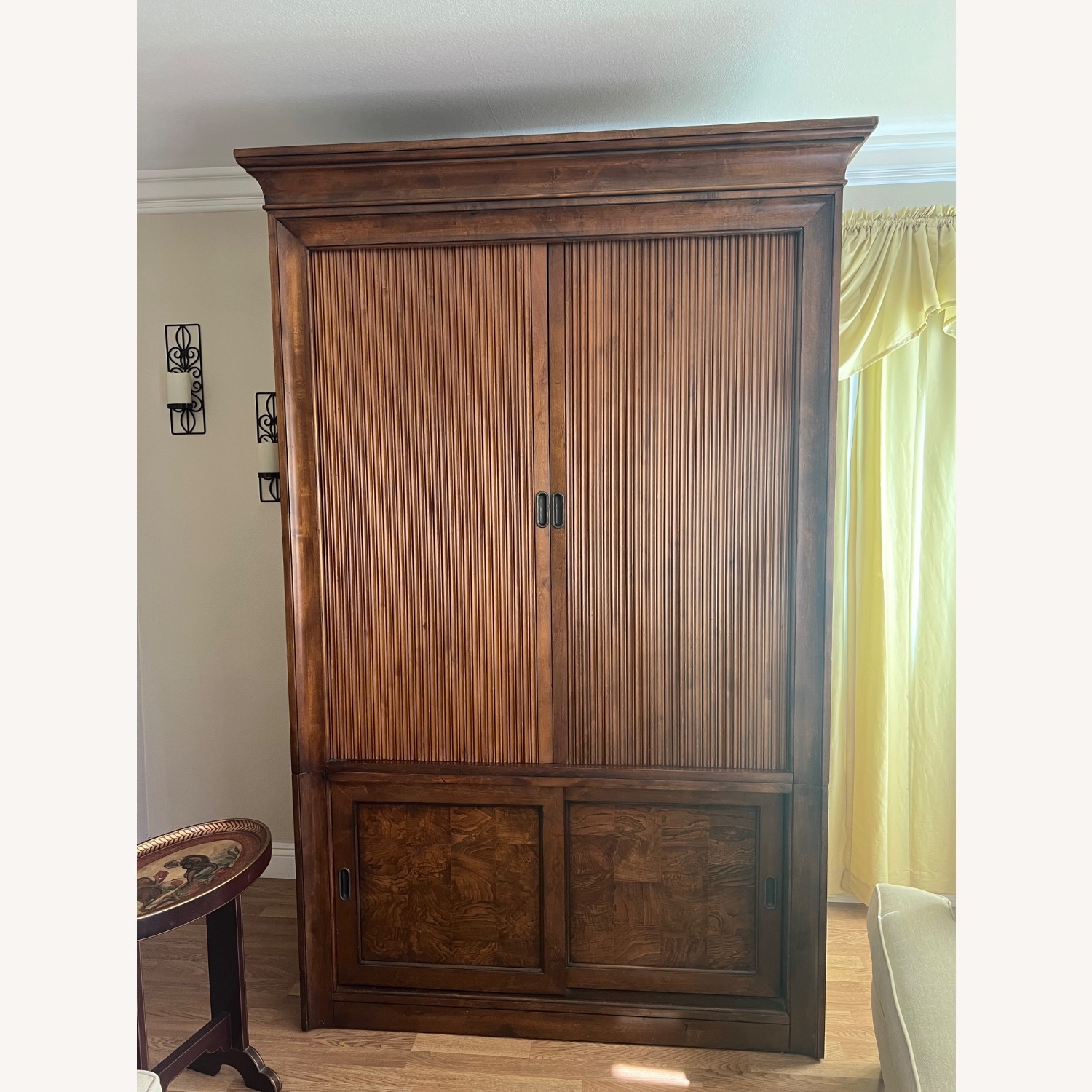 Ethan Allen TV Media Center With Storage - image-1