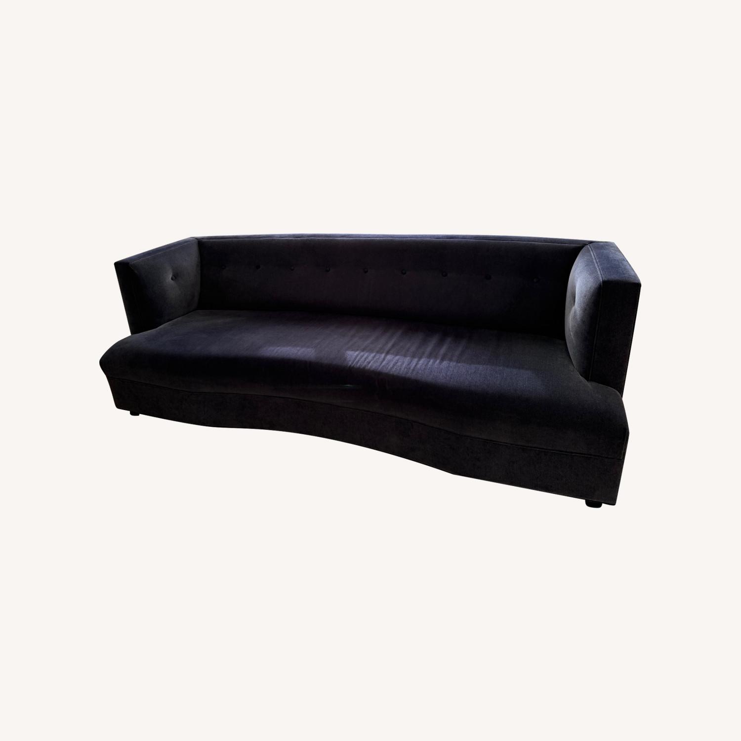Mitchell Gold + Bob Williams Dumont Dark Blue Sofa  - image-0