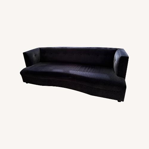 Used Mitchell Gold + Bob Williams Dumont Dark Blue Sofa  for sale on AptDeco