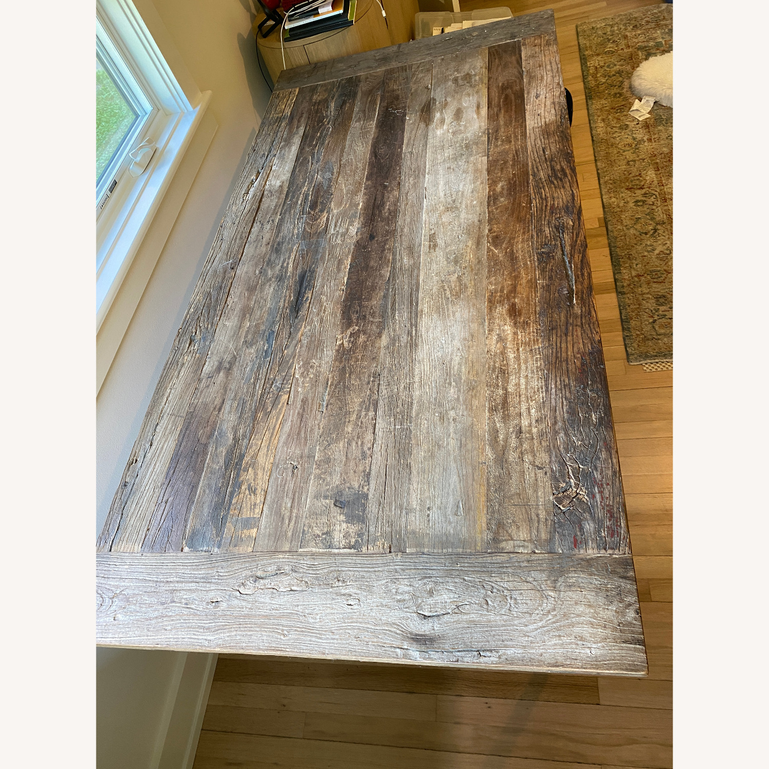 Restoration Hardware Flatiron Rectangular Dining Table - image-5