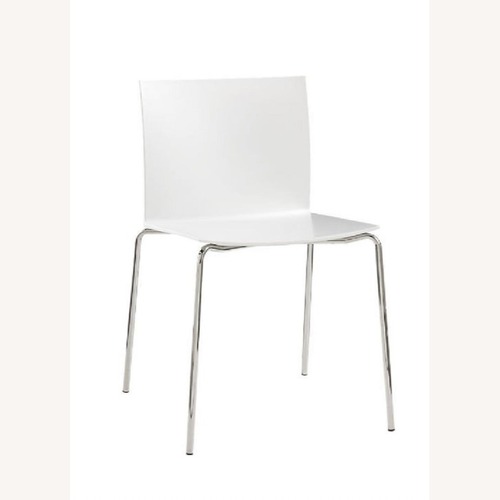 Used CB2 Slim Stackable Dining Chairs  for sale on AptDeco