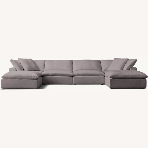 Used Restoration Hardware Cloud Modular 6-Piece Sectional for sale on AptDeco