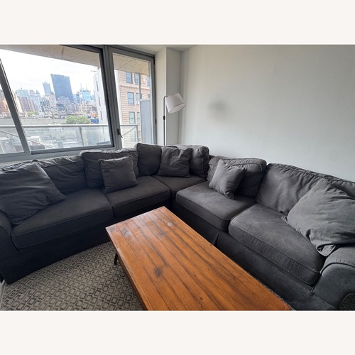 Used Bob’s Discount Furniture Sectional Couch for sale on AptDeco