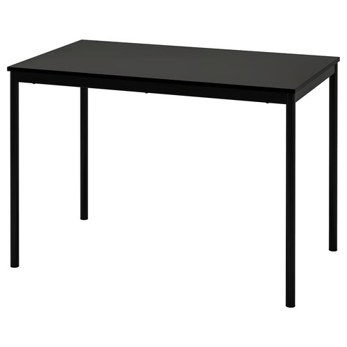 Used IKEA SANDSBERG Black 2 Person Dining Table for sale on AptDeco