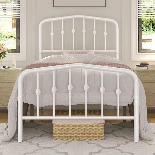 Used Wayfair Aalderk Metal Spindle Bed for sale on AptDeco