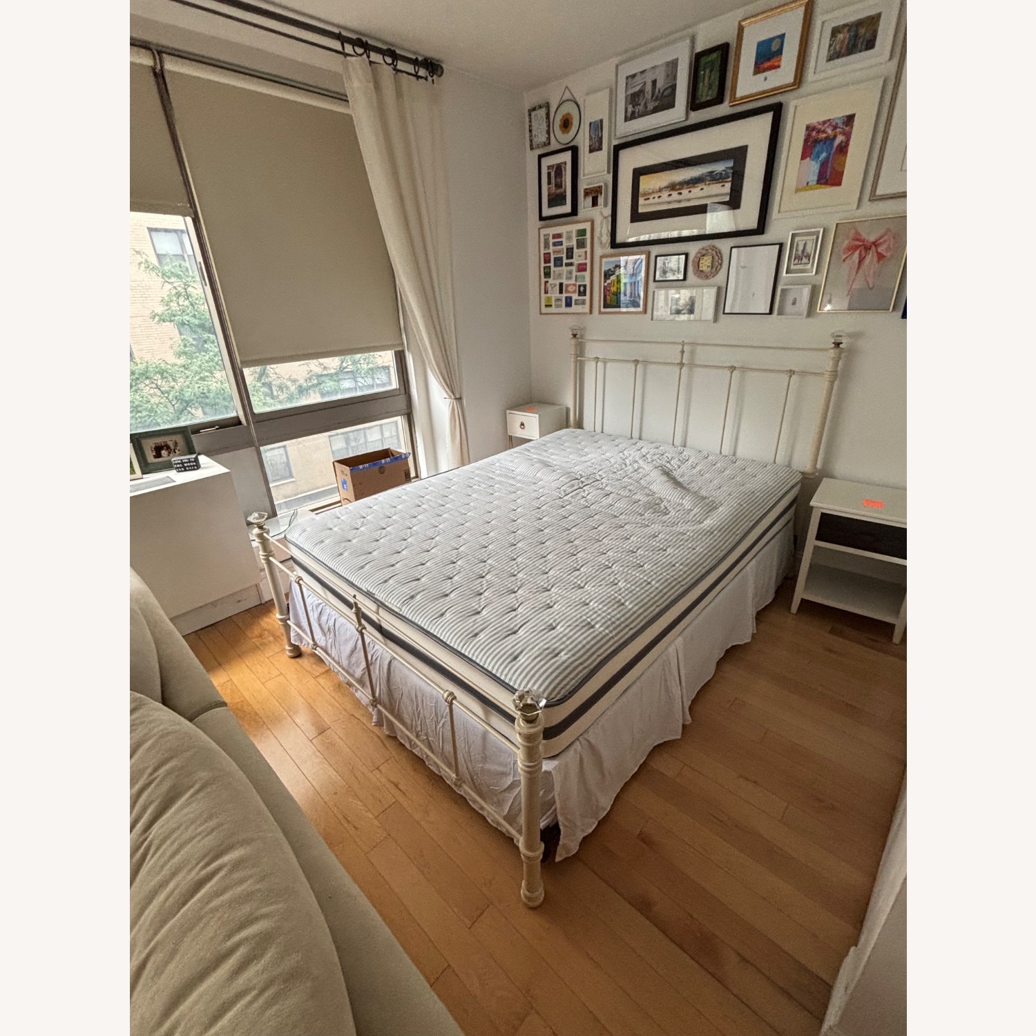 Pottery Barn Claudia Queen Bed Frame - image-2