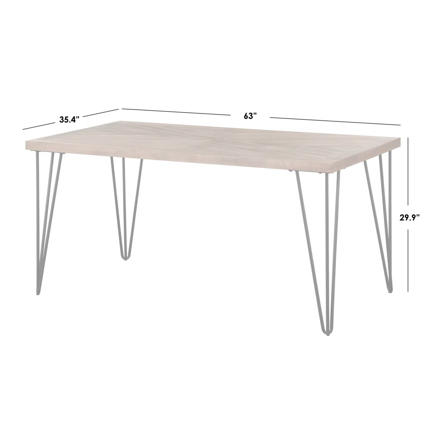 Lasher Dark Wood Dining Room Table - image-5