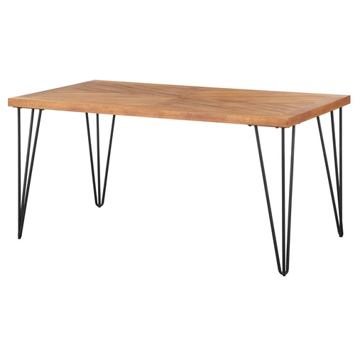 Used Lasher Dark Wood Dining Room Table for sale on AptDeco