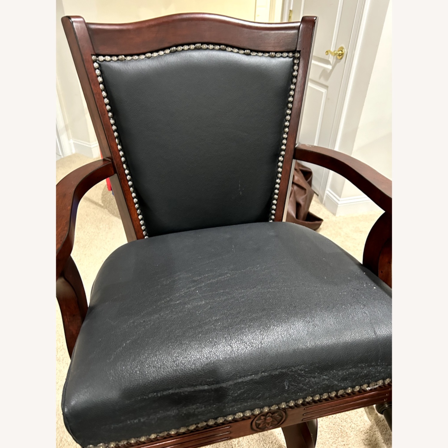 Wooden Bar with 2 Stools - image-5