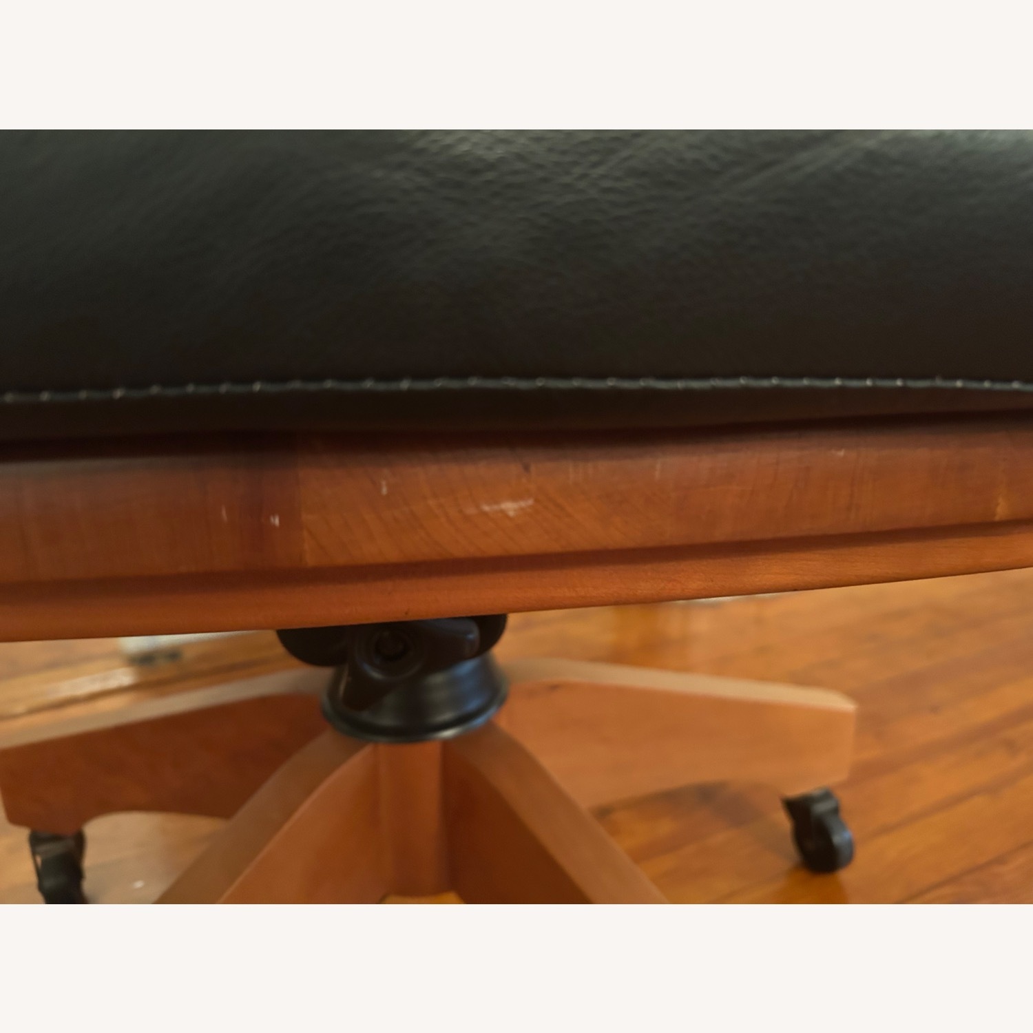Solid Cherry Desk Chair - image-4
