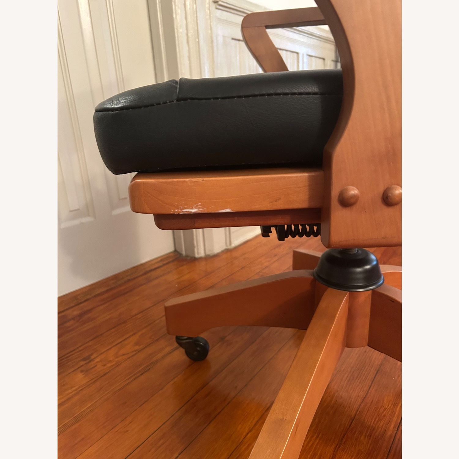 Solid Cherry Desk Chair - image-3