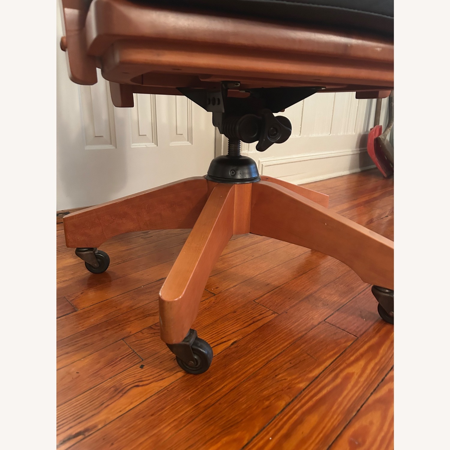 Solid Cherry Desk Chair - image-5