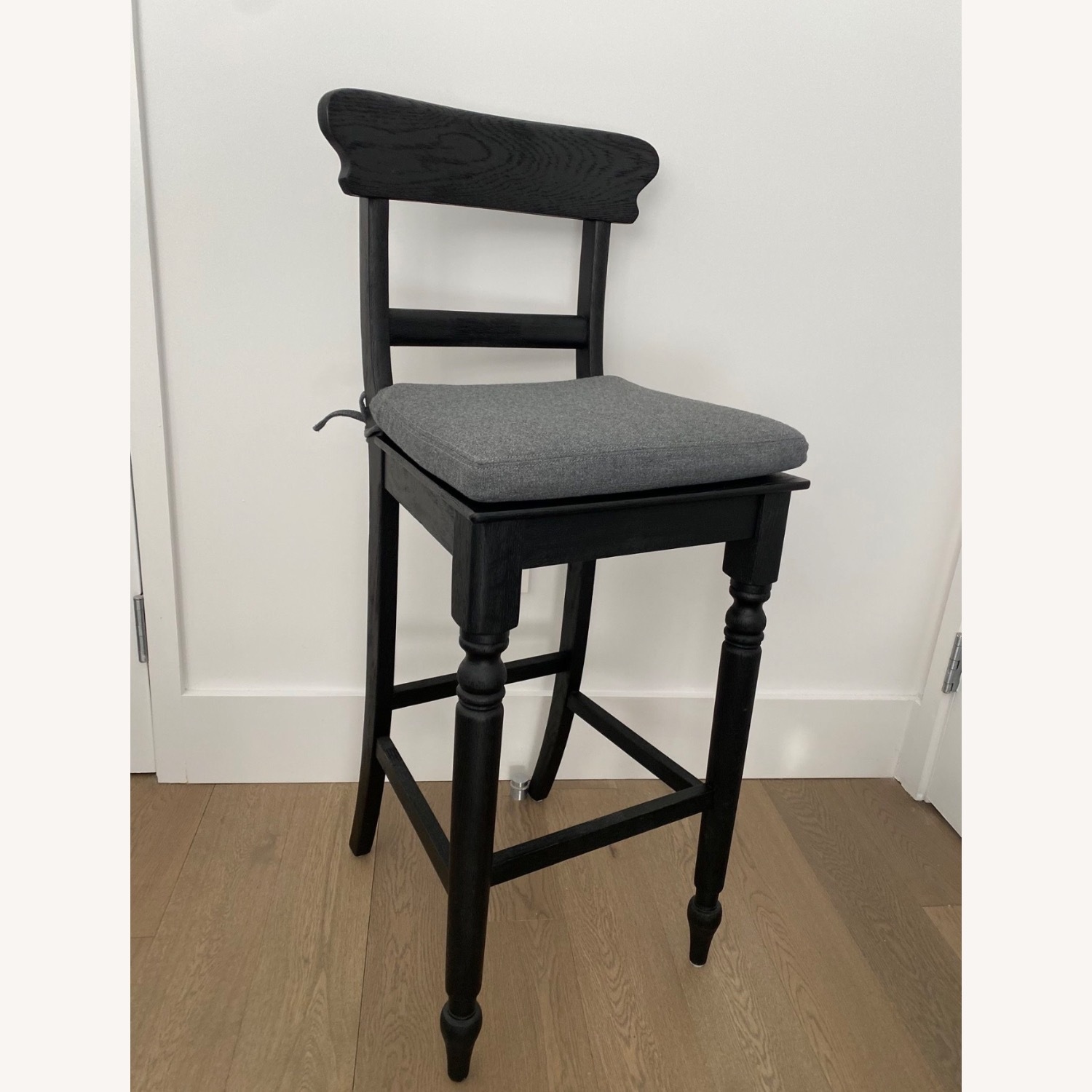 2x Restoration Hardware Barstools W Cushions - image-3