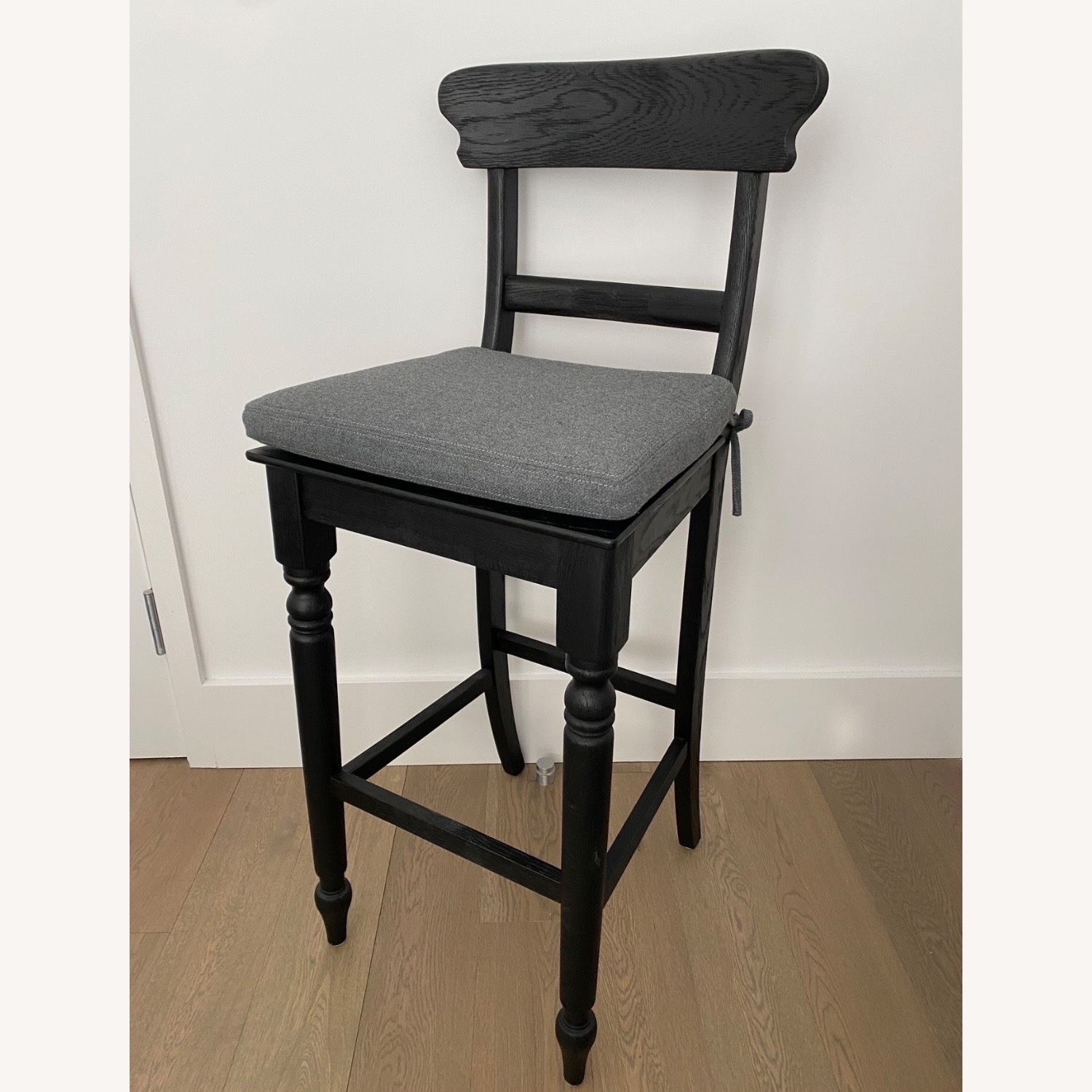 2x Restoration Hardware Barstools W Cushions - image-2