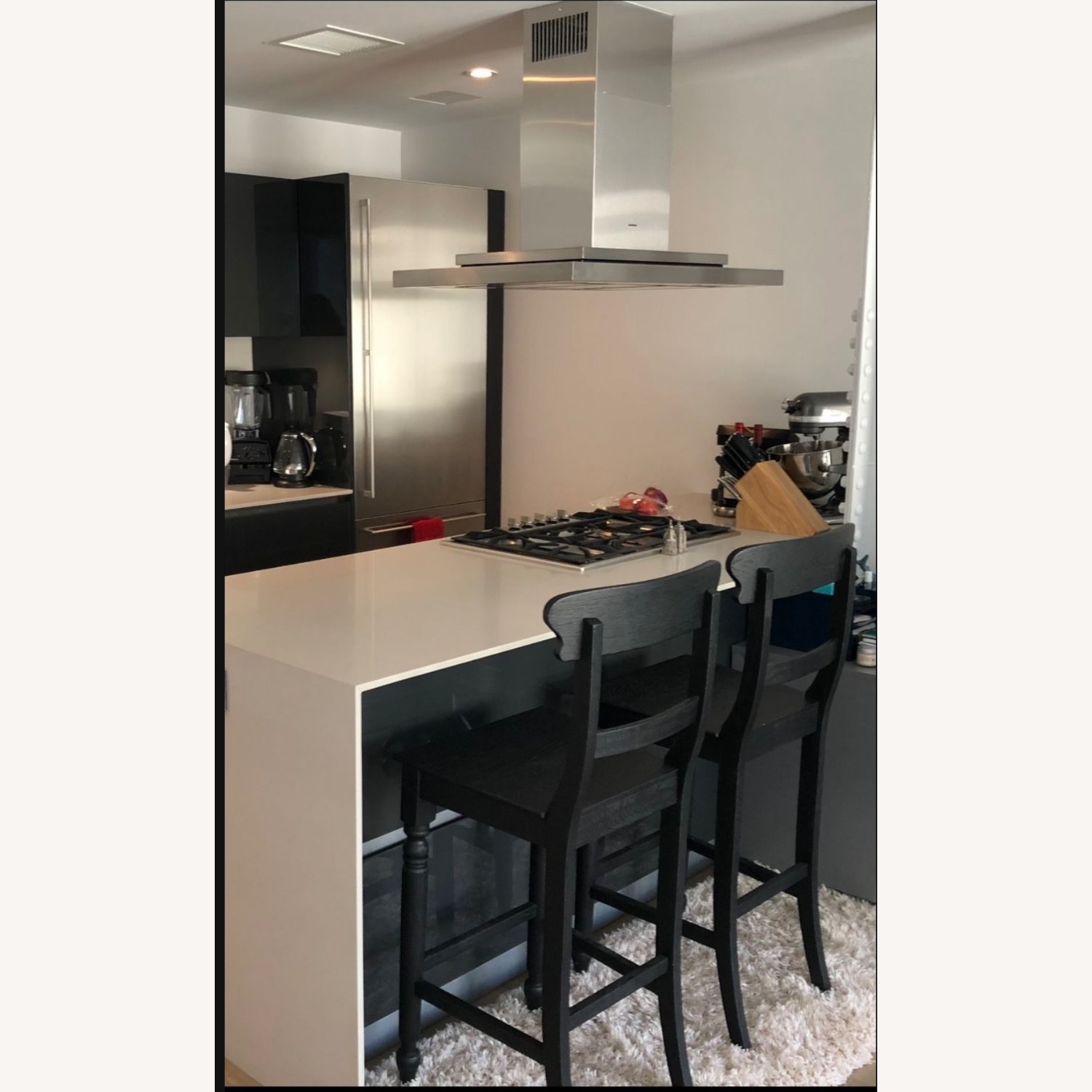 2x Restoration Hardware Barstools W Cushions - image-11