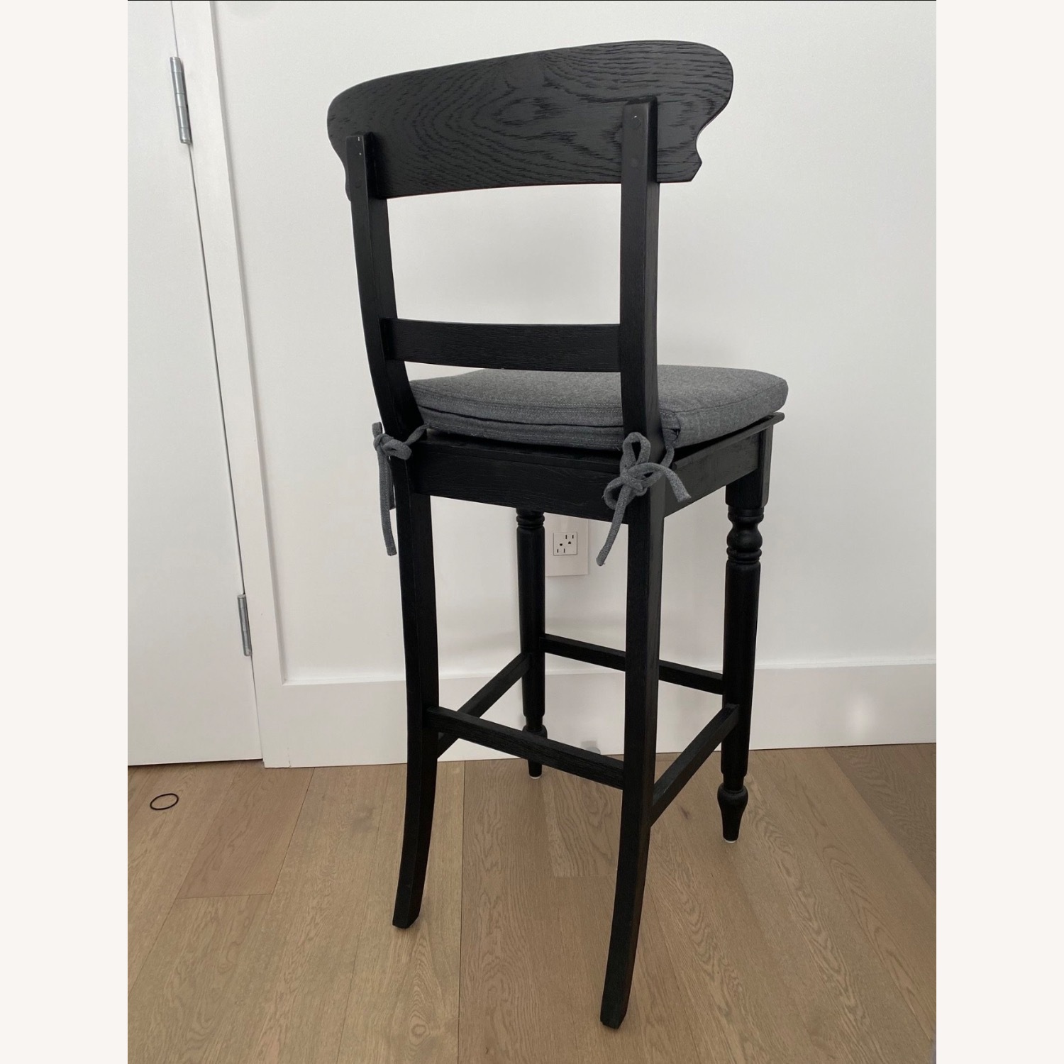 2x Restoration Hardware Barstools W Cushions - image-4