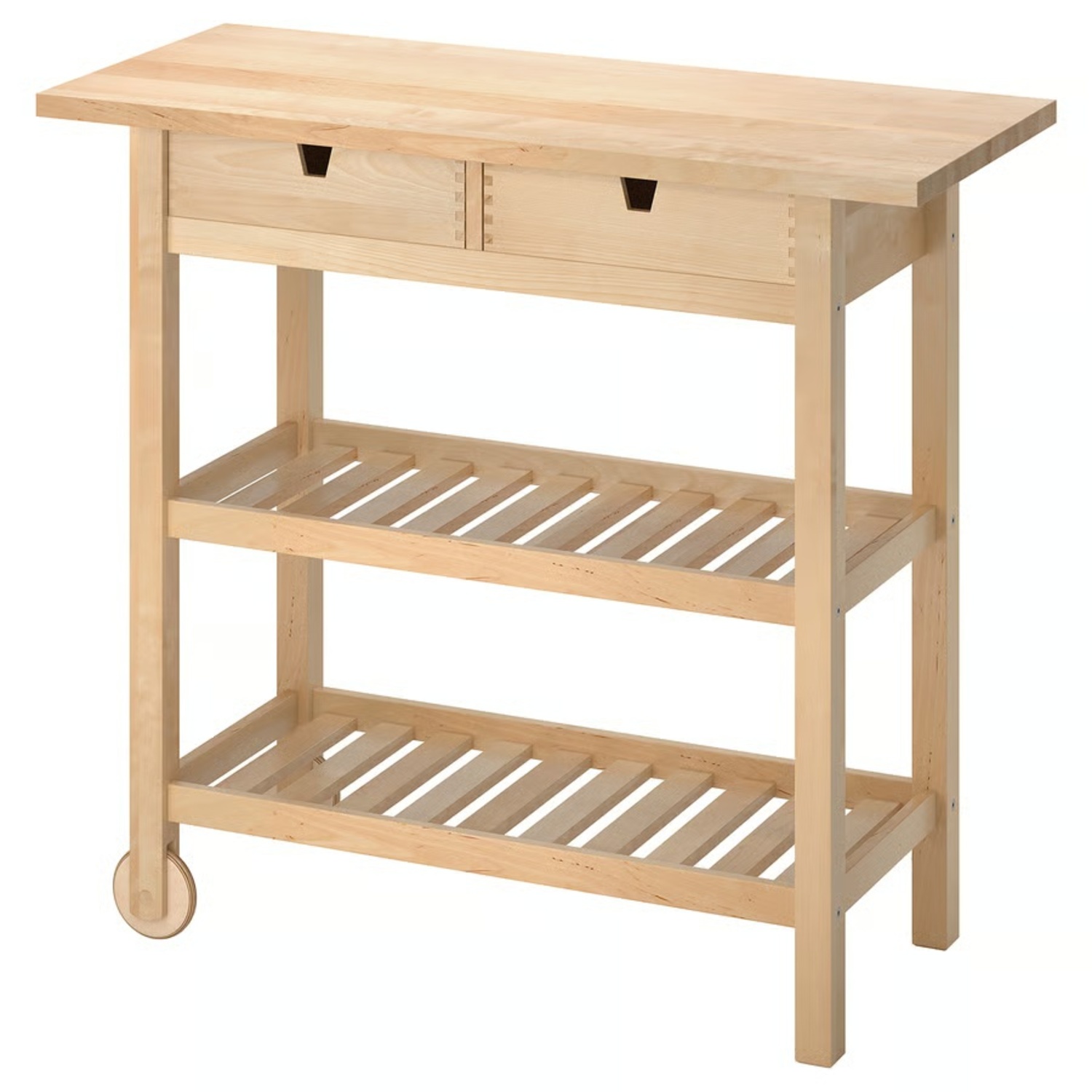 IKEA FÖRHÖJA Kitchen Cart, Birch - image-5
