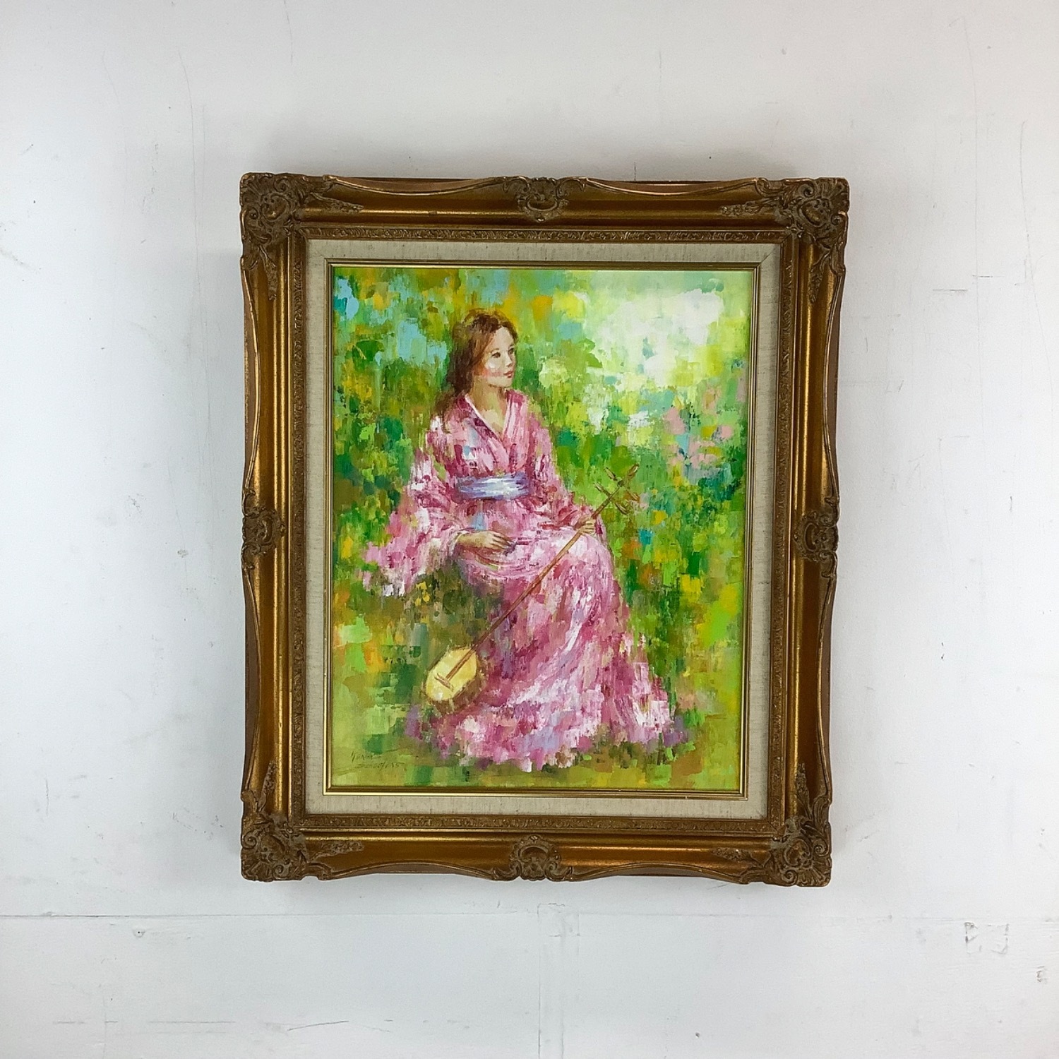 Impressionist Art Woman in Kimono- K Schaefers - image-2