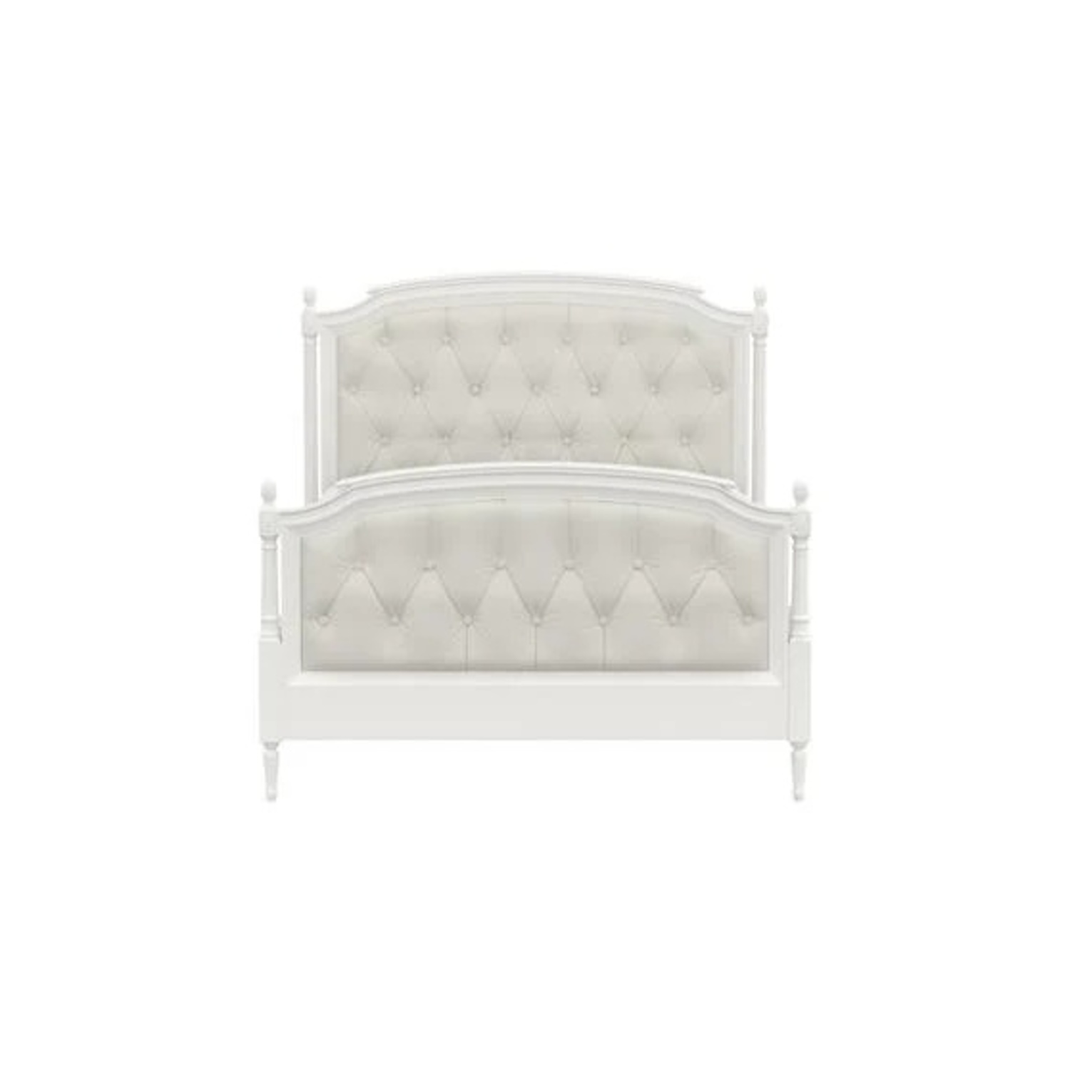 Blythe Bed Frame French White Bed - image-6