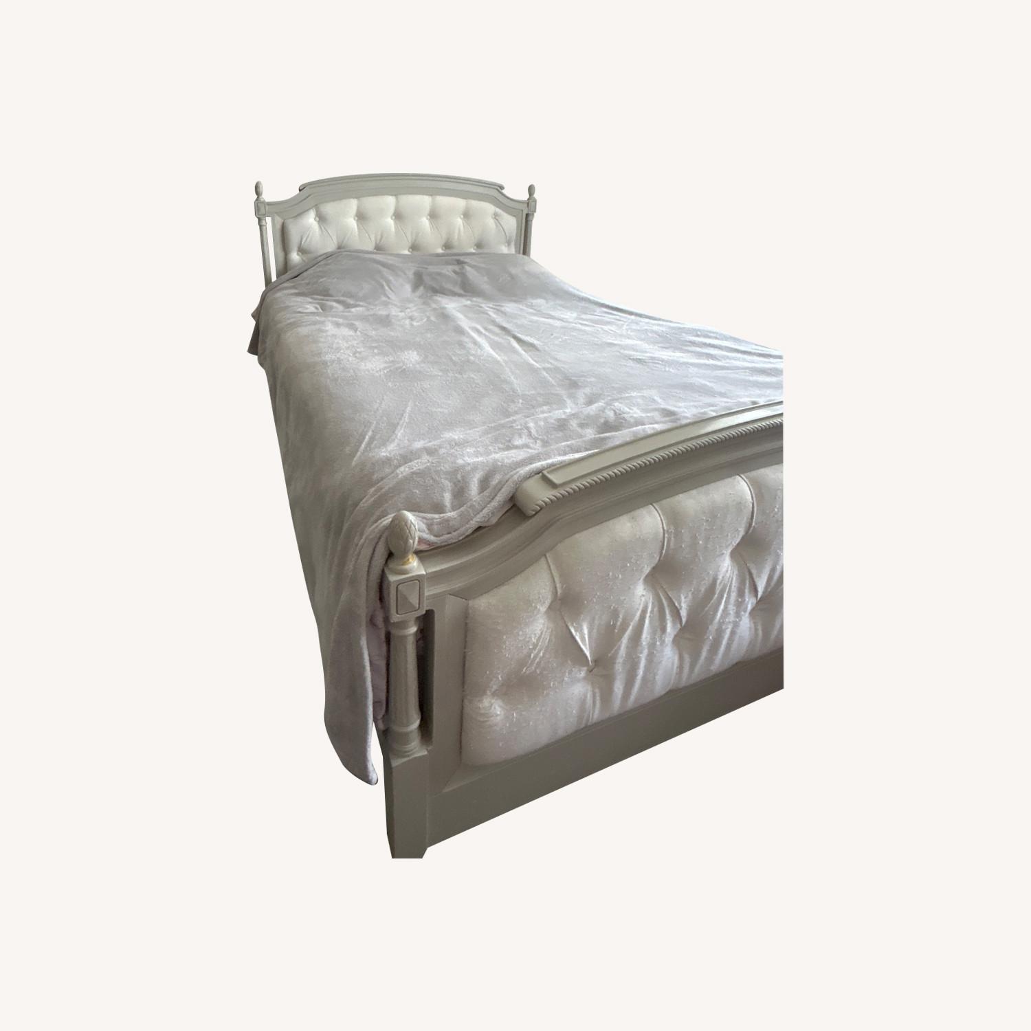 Blythe Bed Frame French White Bed - image-0