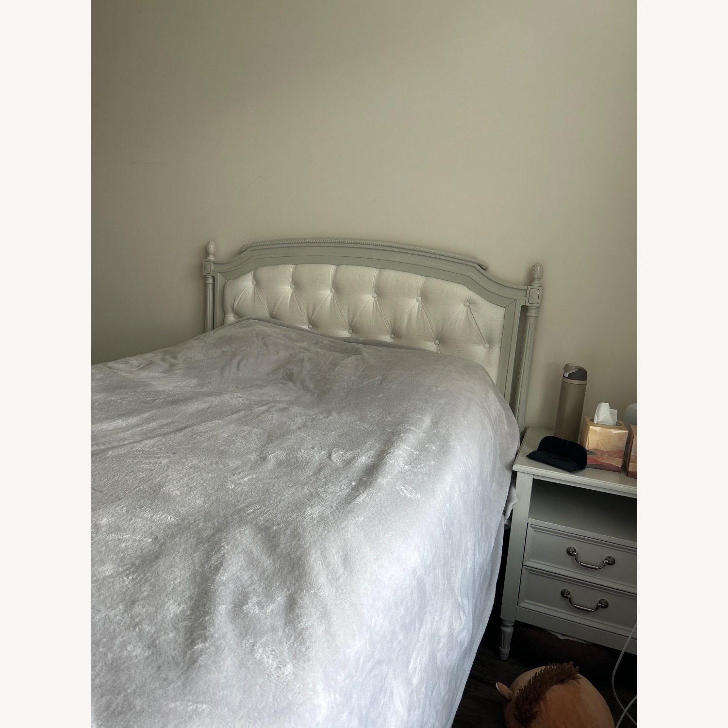 Blythe Bed Frame French White Bed - image-3
