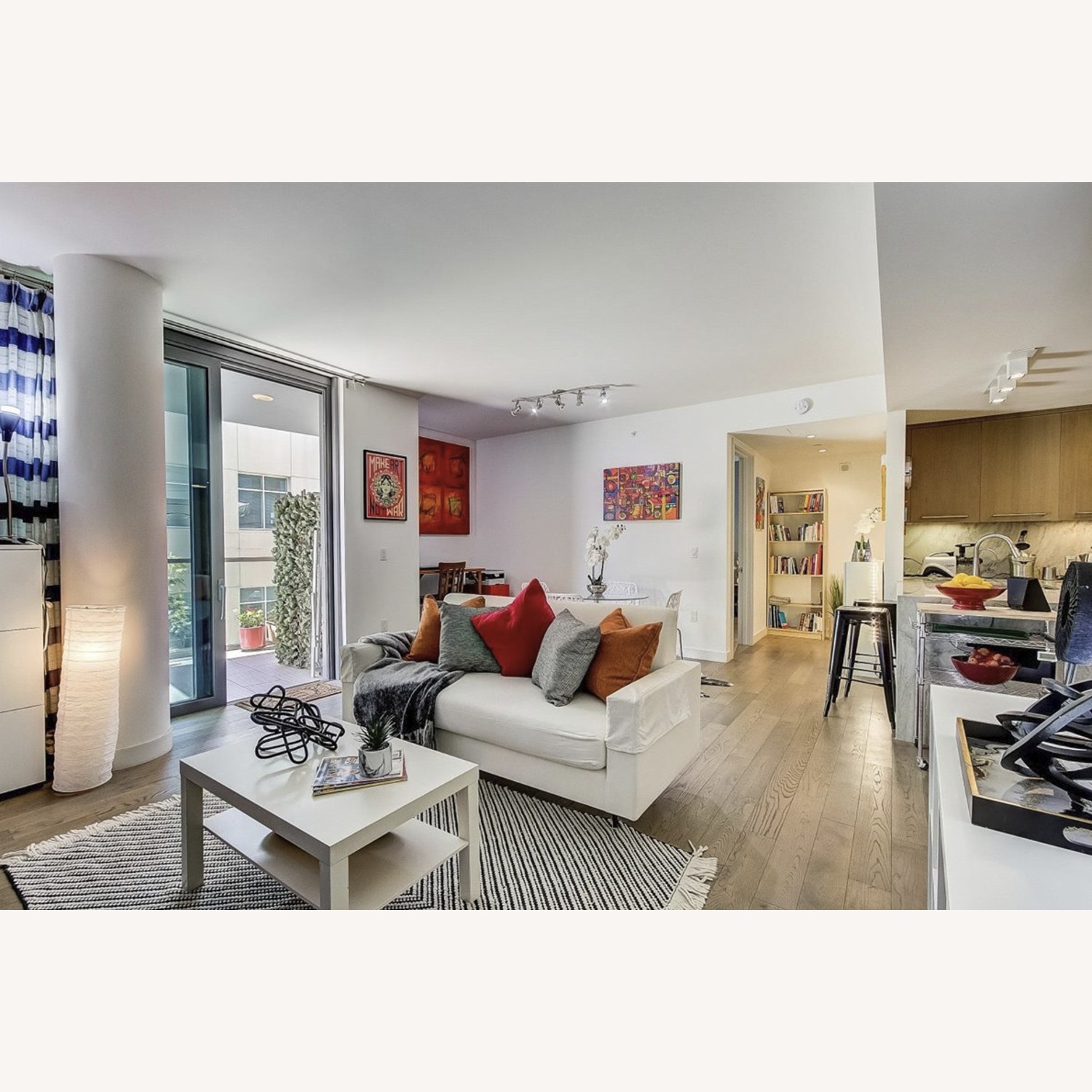 Elegant 2 Seater Organic Cotton Sofa by Ekla Home - image-4