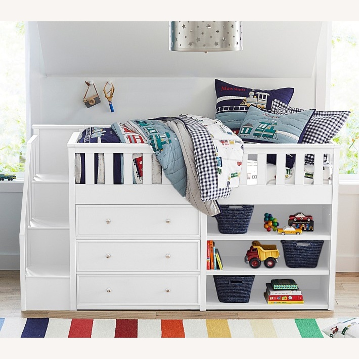 Pottery Barn Elliott Captains Bed  - image-5