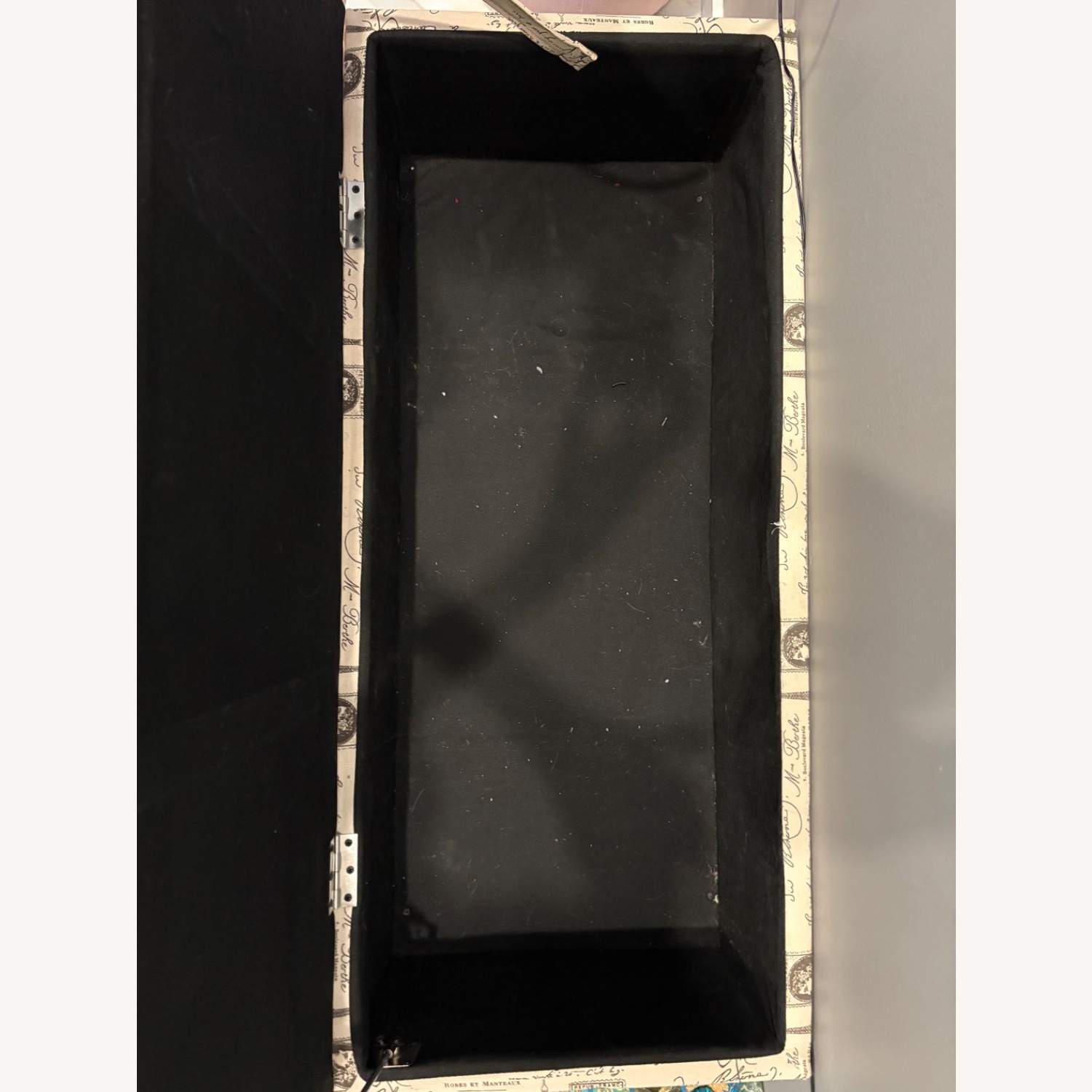 Paris Themed Storage Ottoman - image-3