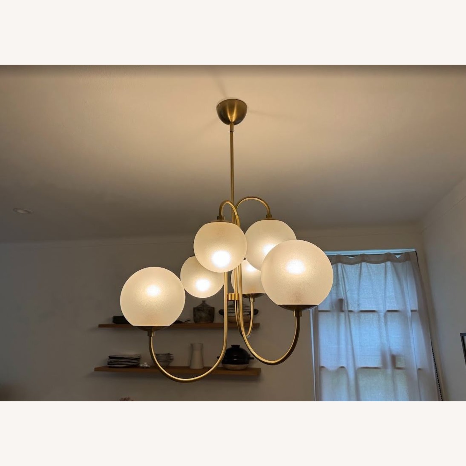 West Elm Pelle Gooseneck Chandelier - image-2