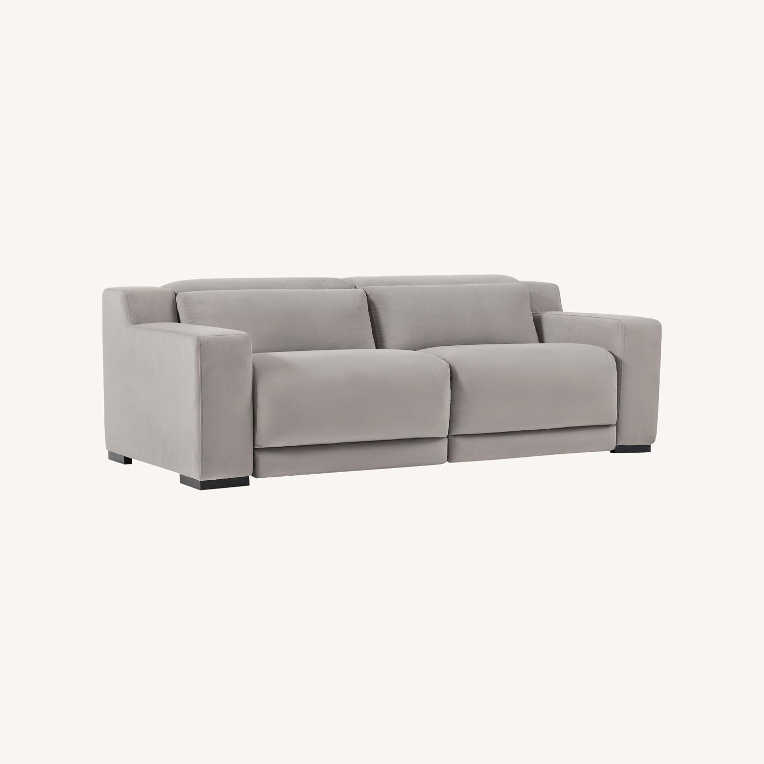 West Elm Power Recliner Sofa - image-0