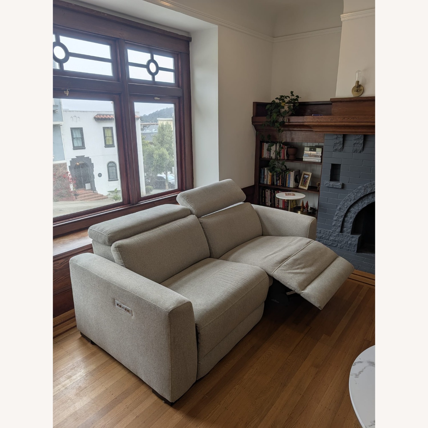 West Elm Power Recliner Sofa - image-4