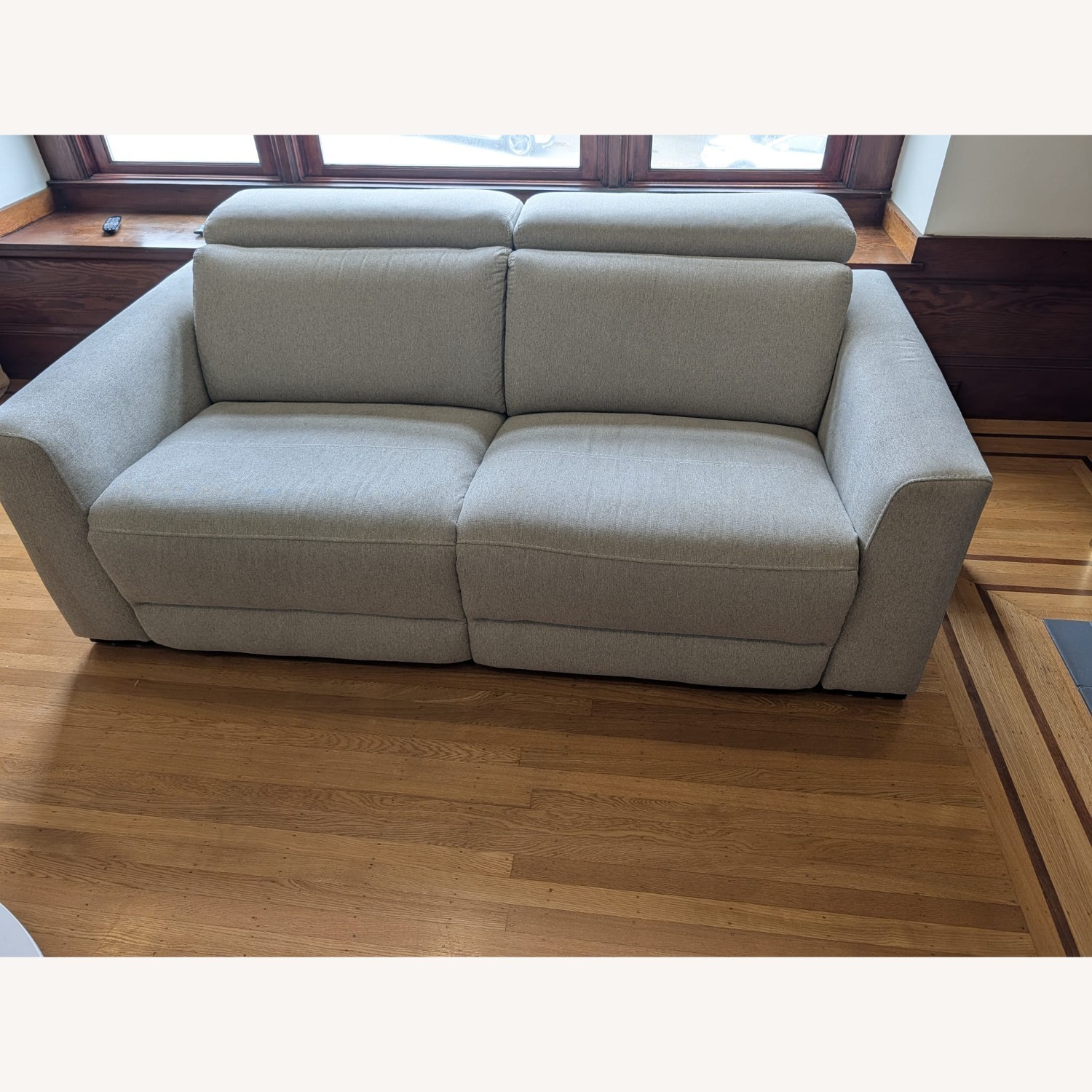 West Elm Power Recliner Sofa - image-1
