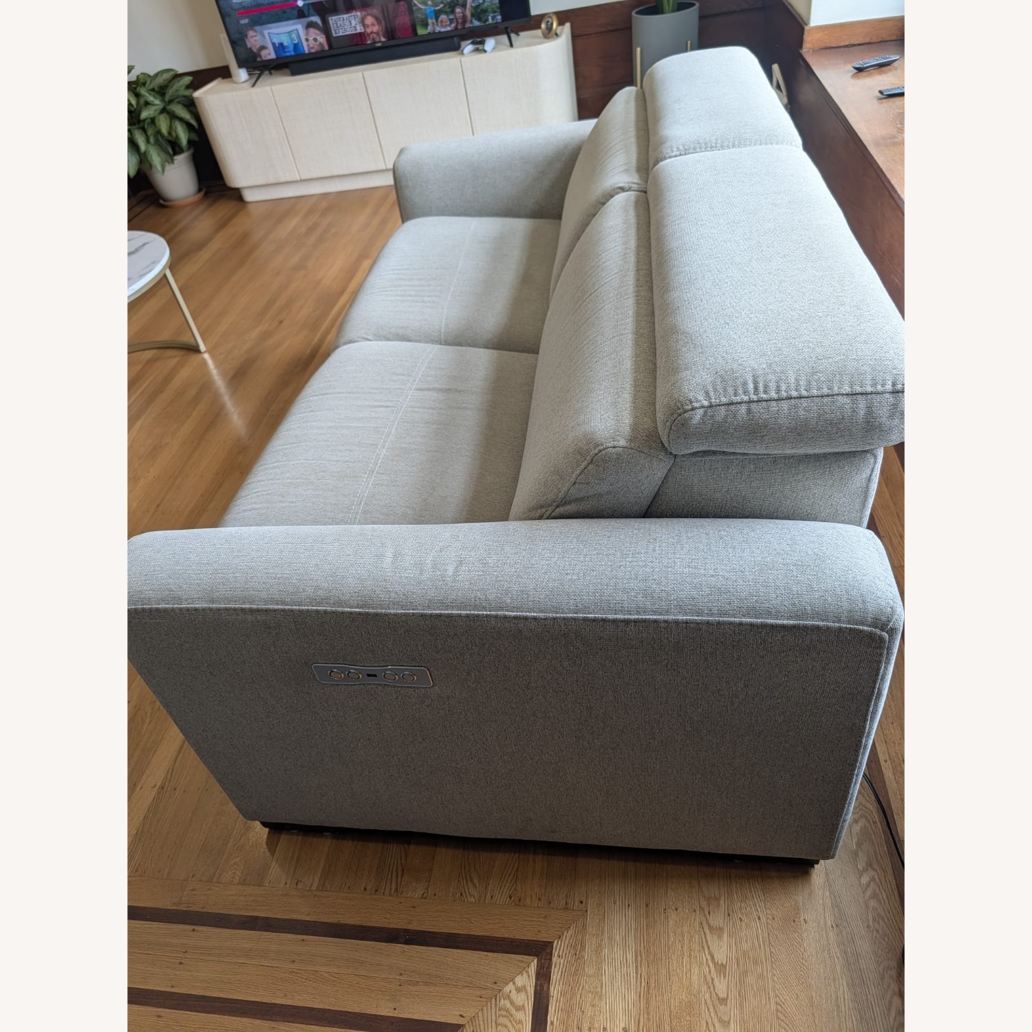 West Elm Power Recliner Sofa - image-2