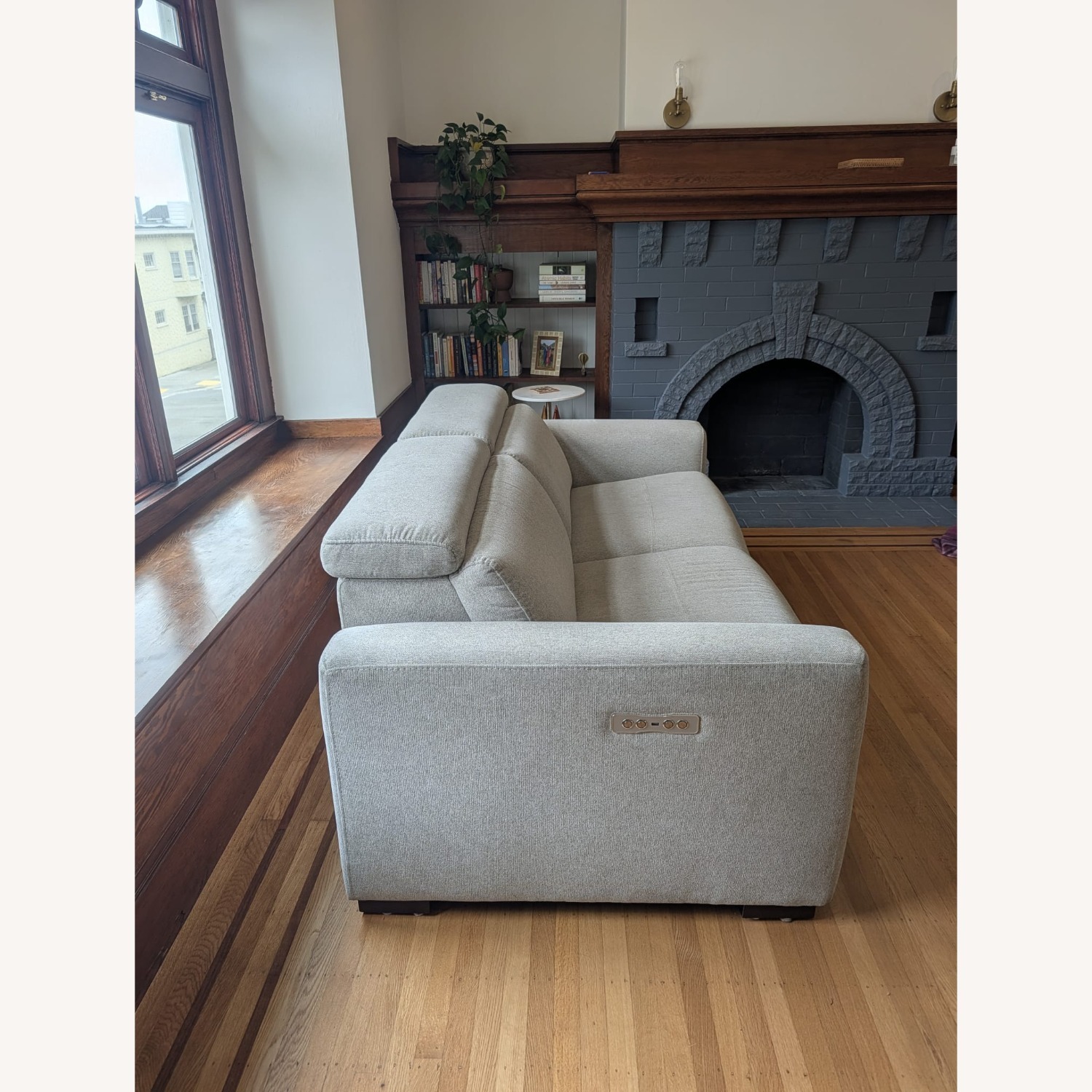 West Elm Power Recliner Sofa - image-3