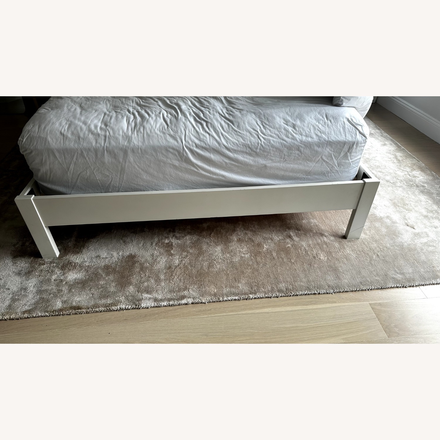 West Elm Studded Headboard & Bed Frame - image-3