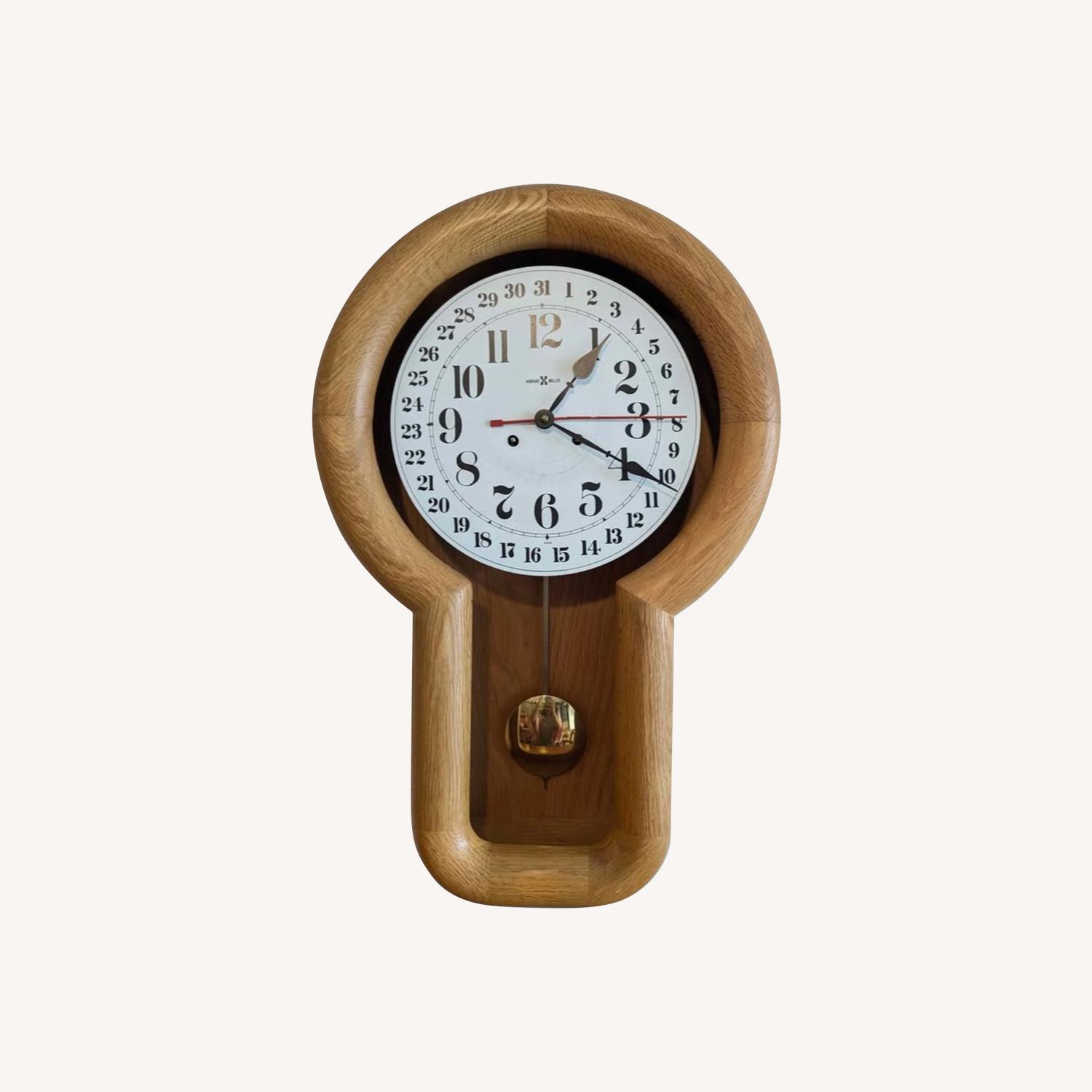 MCM Howard Miller Arthur Umanoff Wall Clock - image-0