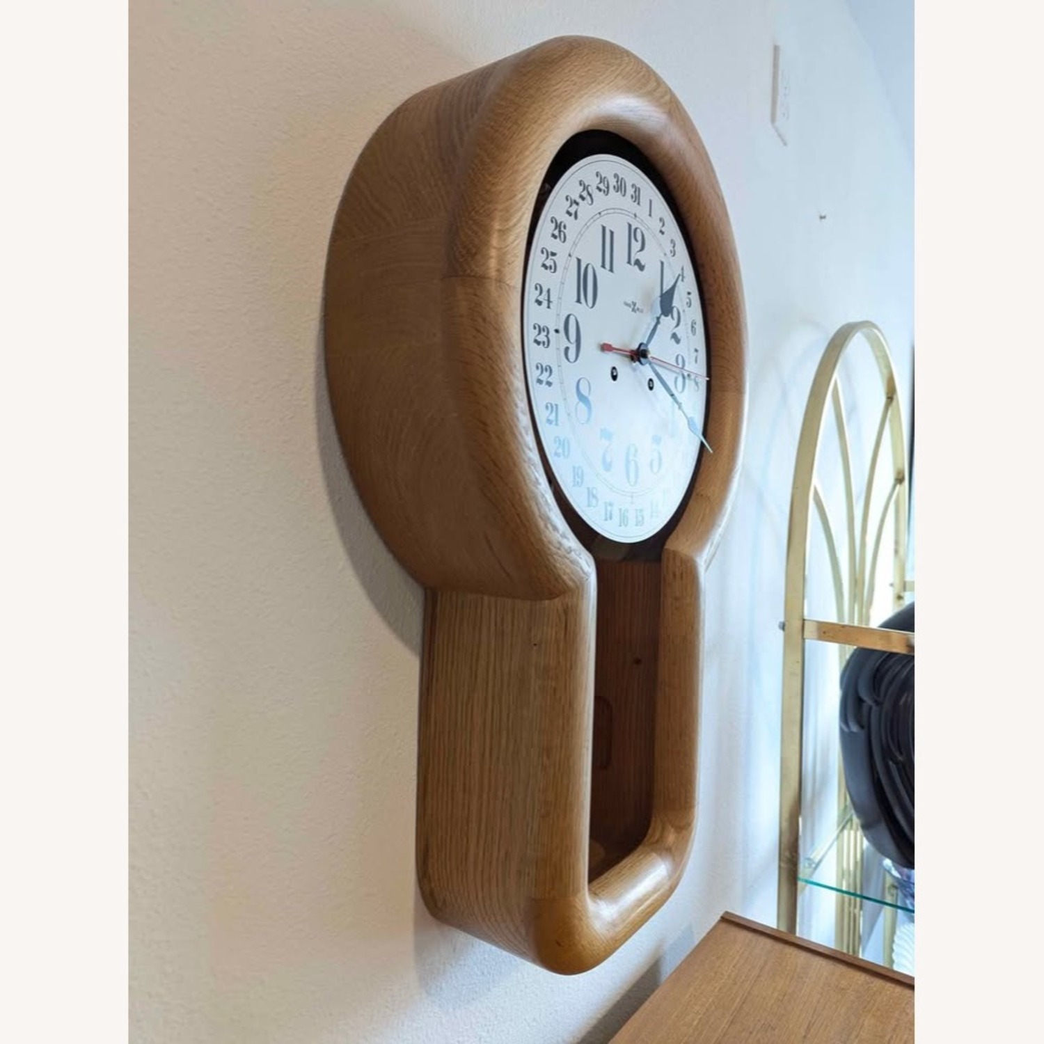 MCM Howard Miller Arthur Umanoff Wall Clock - image-2